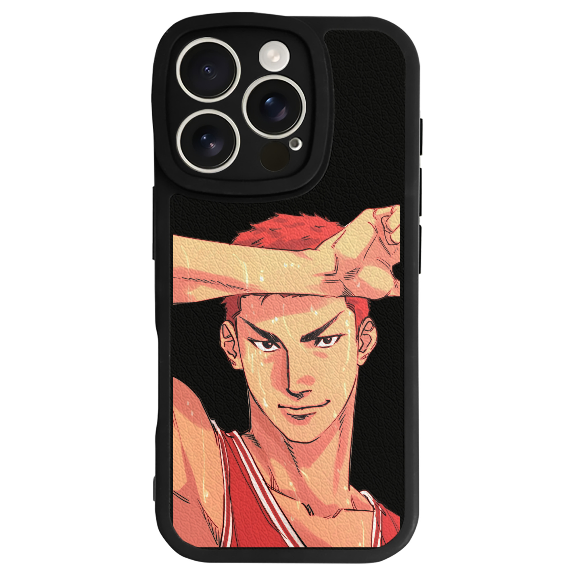 （画像用） SLAM DUNK／スラムダンク 【iPhone 16シリーズ対応】シリコンスマホケース（レザー調） 材質：シリコン